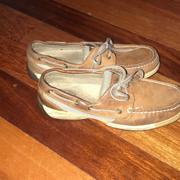 Bluefish Sky Blue Sperry’s - Picture 2 of 4